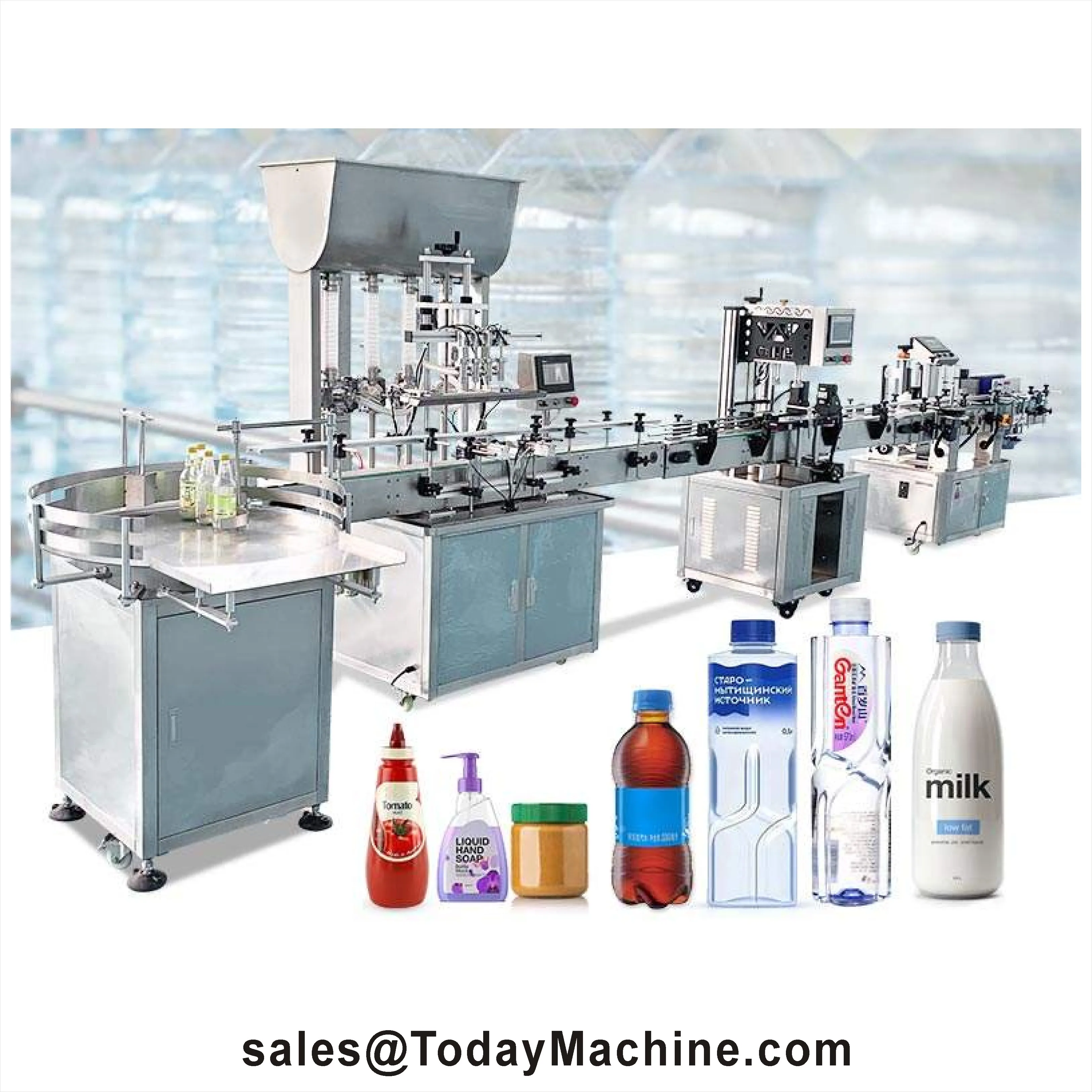 Automatic Injection Vial Plastic Capping Packing Filling Machine for Pet Bottle Water