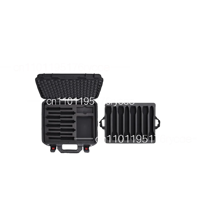 801 Combination Storage Box 8 Microphone PackPack Headwear Earphone Monitor  Microphone  Performance Plastic