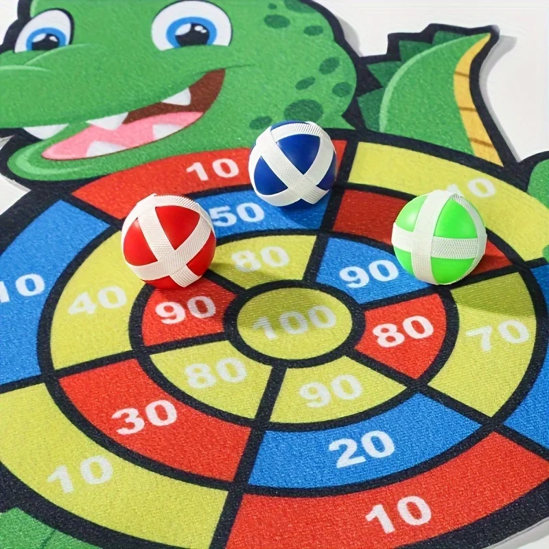 Montessori Lancio Sport Fionda Bersaglio Palla appiccicosa Fionda Giochi di freccette Educativi per bambini Giocattoli sportivi per interni ed esterni