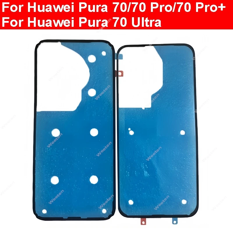 

For Huawei Pura 70 Pro Plus Ultra Back Battery Cover Adhesive Sticker Glue Cover Adhesive Sticker Repalcement Parts