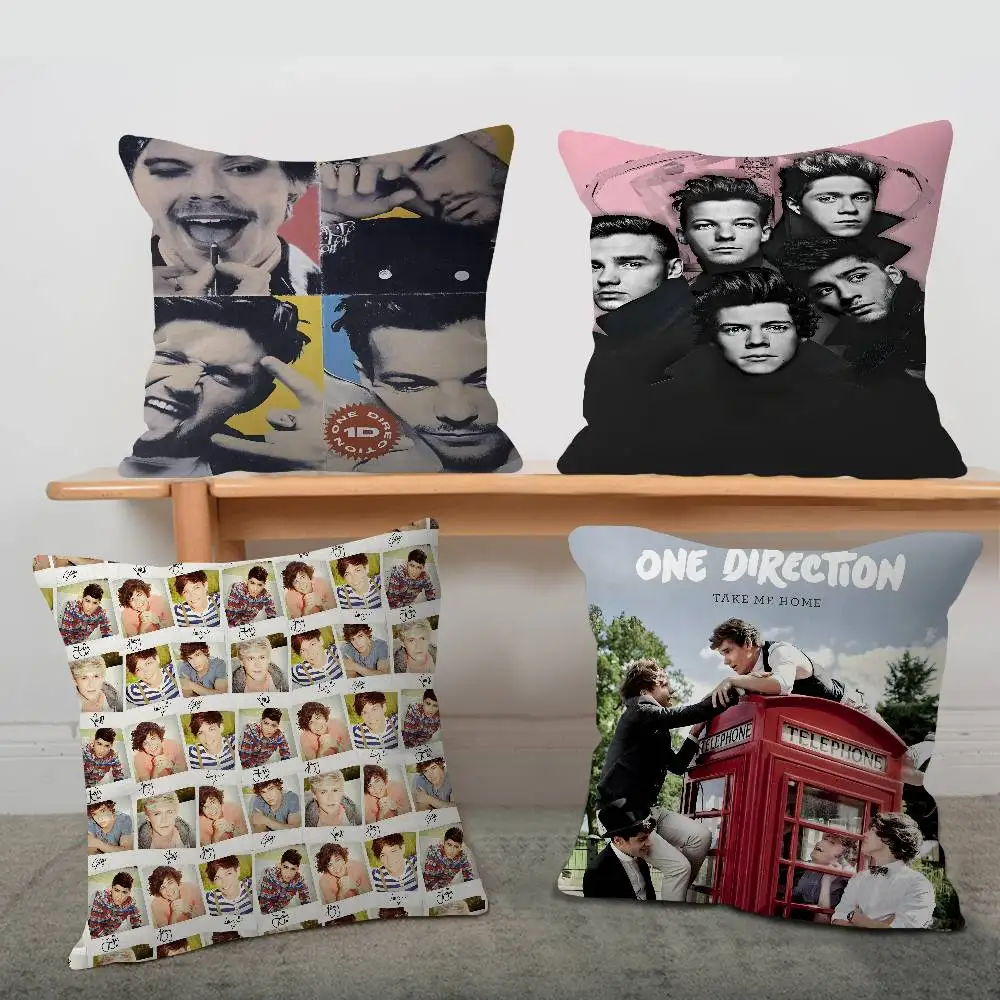 Boy Band O-One Direction Cushion Cover Pillow Cover Decor Pillowcase Printed Cushion Case for Couch