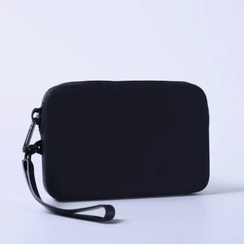 Silicone Storage Bag Waterproof Dustproof Cosmetic Bag Hanging Phone Bag Sunglasses Protective Cover
