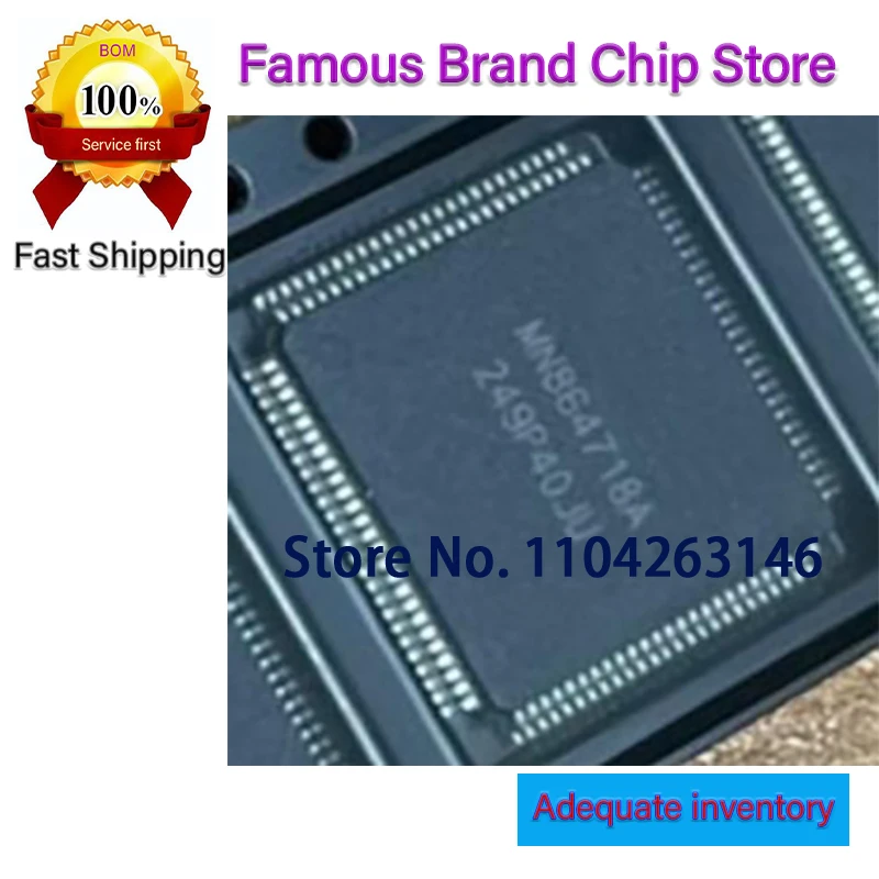 MN864718 MN864718A QFP-100  ATIC99D2OP1 ATIC99C4OP1 XC3S400-4PQG208C XC3S400-4PQG208I 1PCS
