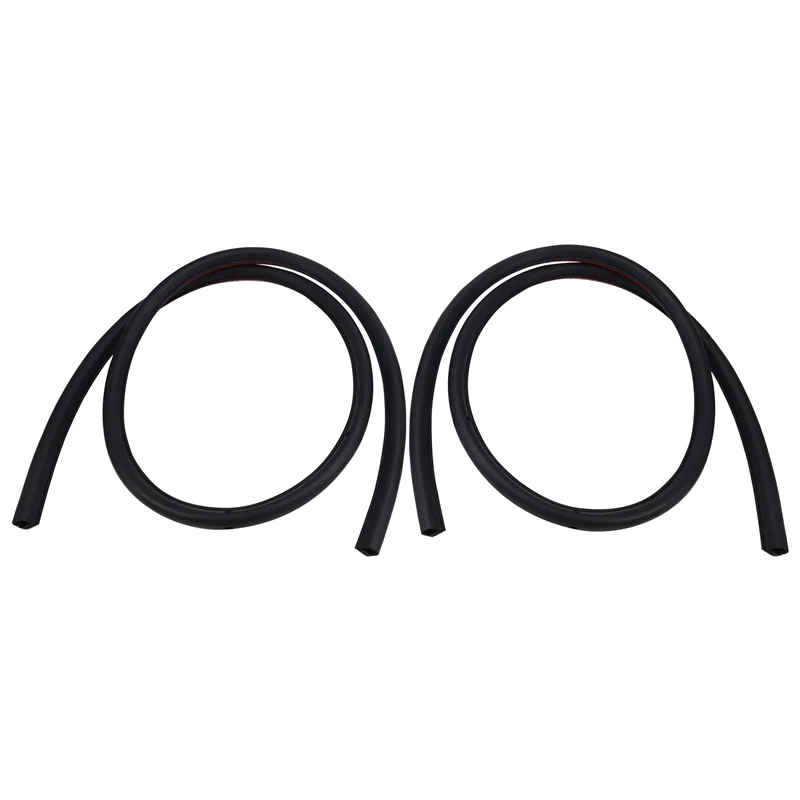 

AB16-1 пара уплотнений задней двери автомобиля 1090509-00-D 1090508-0-D для Tesla Model 3 2017-2022, уплотнительные резиновые водонепроницаемые полоски для дверей