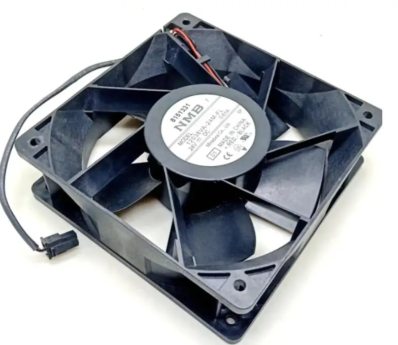 NMB 2410SB-04W-B59 B50 DC 12V 0.20A 60x60x25mm 3-Wire Server Cooling Fan