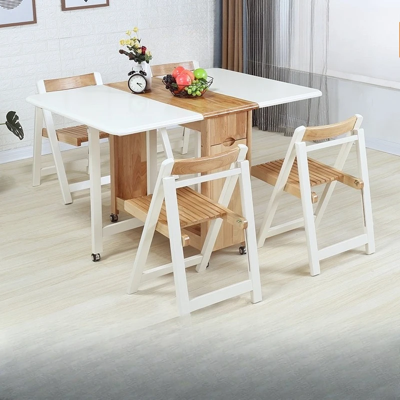 

Household small apartment removable simple modern wall table