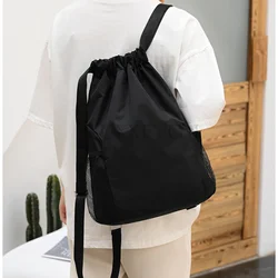 Men and Women Drawstring Pocket Backpack New Oxford Waterproof Backpack Large Capacity Drawstring Travel Bag Fitness Sports Bag