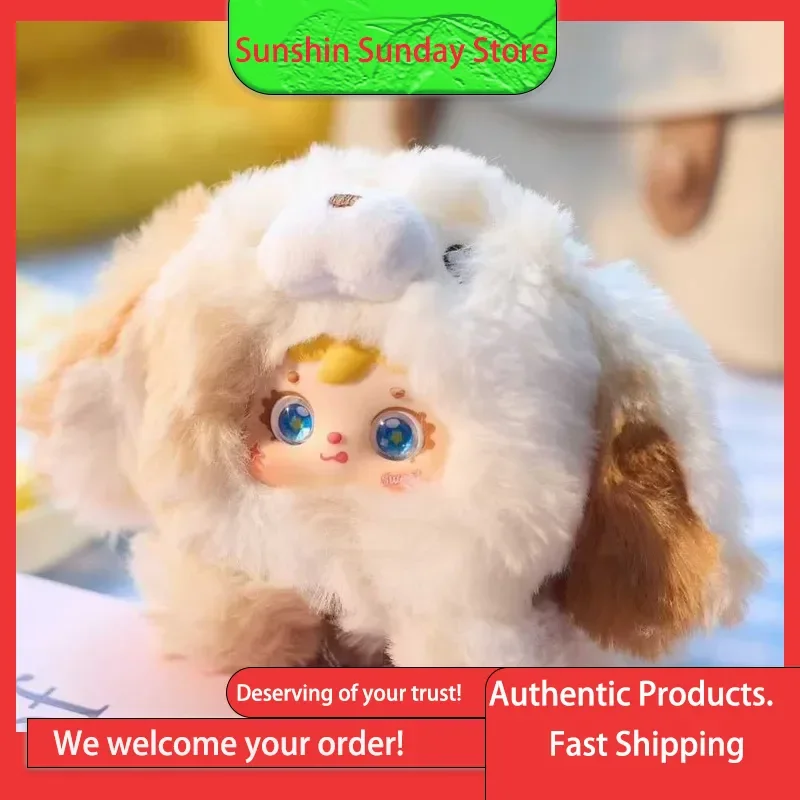 

Samuel Lovely Dog Series Vinyl Plush Blind Box Cute Puppy Backpack Pendant Trendy Toy Doll Mysterious Box Surprise Kawaii Gifts