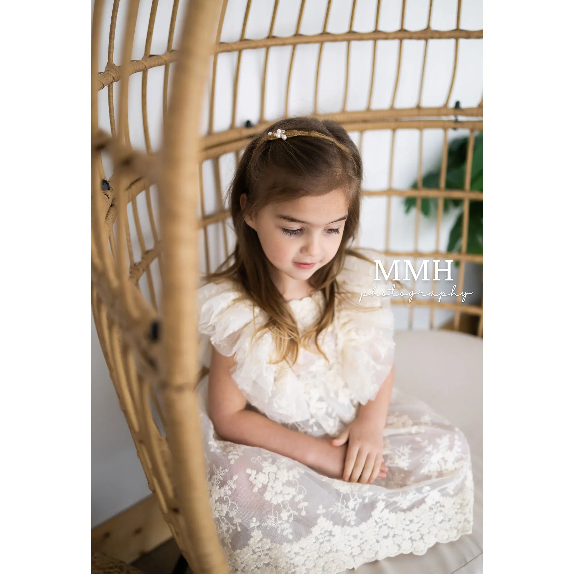 Don&Judy Boho Floral Embroider Cotton Ruffle Baby Girl Photography Dress Children Birthday Party Wedding Gown Flower Girls Dress