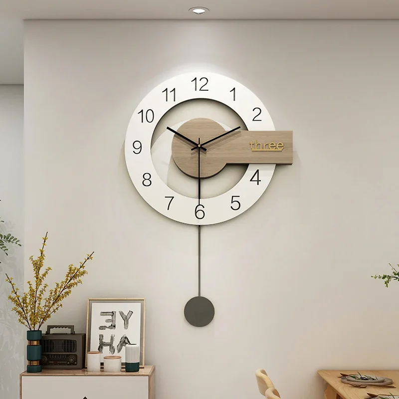 log-cream-wind-art-clock-wall-clock-living-room-2025-new-light-luxury-high-end-atmospheric-silent-clock-advanced-sense