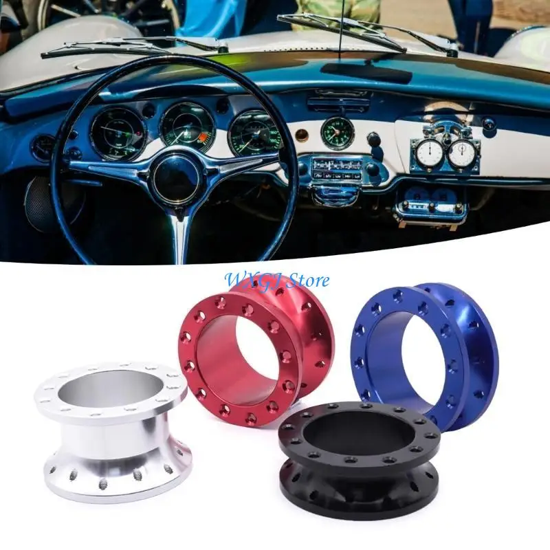 

37JE Aluminum Alloy Steering Wheel Spacer Increase Pad for Improved Control & Comfort