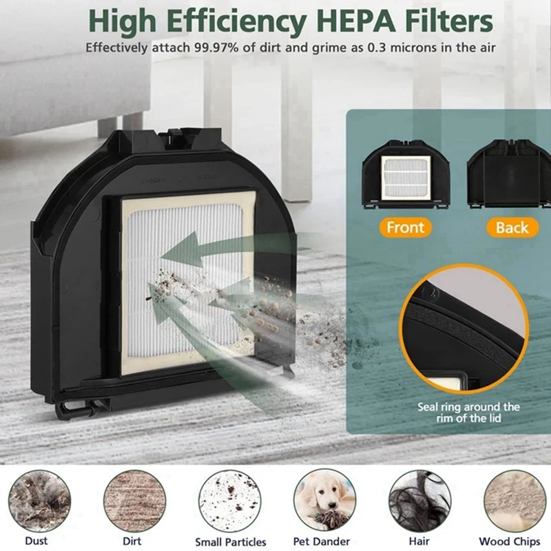 Filtro de cepillo principal para aspiradora, accesorios de piezas de repuesto para Shark RV2310 RV2310AE Matrix Robot