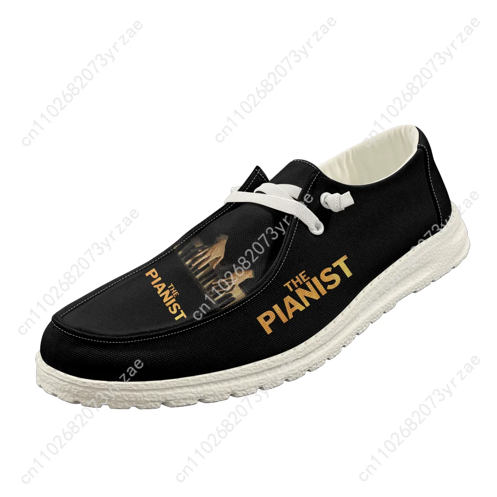 The Pianist Casual Shoe Mens Womens Breathable Flat Footwear Indoor Outdoor Lightweight Personalized Pattern Custom Made Shoes