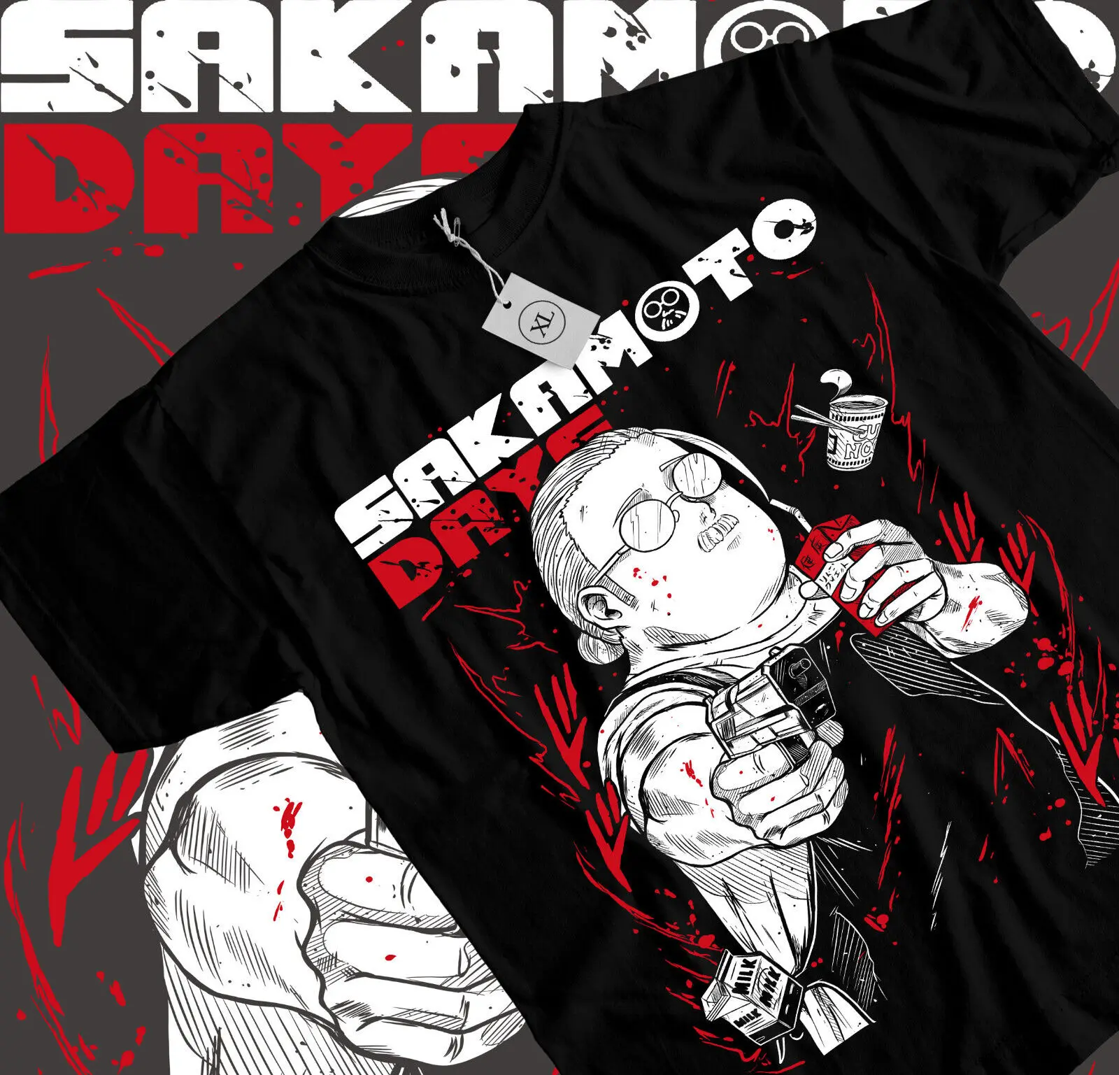 

Sakamoto Days Taro Sakamoto T-Shirt Anime Nagumo Sakamoto Days Shirt All Size