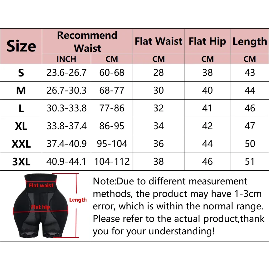 Body Shapewear wyściełane biodra Butt Lifter majtki wysokiej talii trener kobiety kontrola brzucha urządzenie do modelowania sylwetki Hip Enhancer wyszczuplanie ud