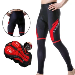 X-TIGER otoño Pantalones de ciclismo con 5d gel pad Medias de Ciclismo MTB bike Pantalones downhill Bicicletas Pantalones Ciclismo Pantalones