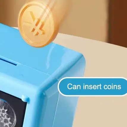 กระปุกออมสินเหรียญล็อคแบบรวม; กล่องธนาคารประหยัดเงินของเล่นเด็ก; หมุนรหัสผ่านมินิธนาคารพร้อมช่องใส่เหรียญ