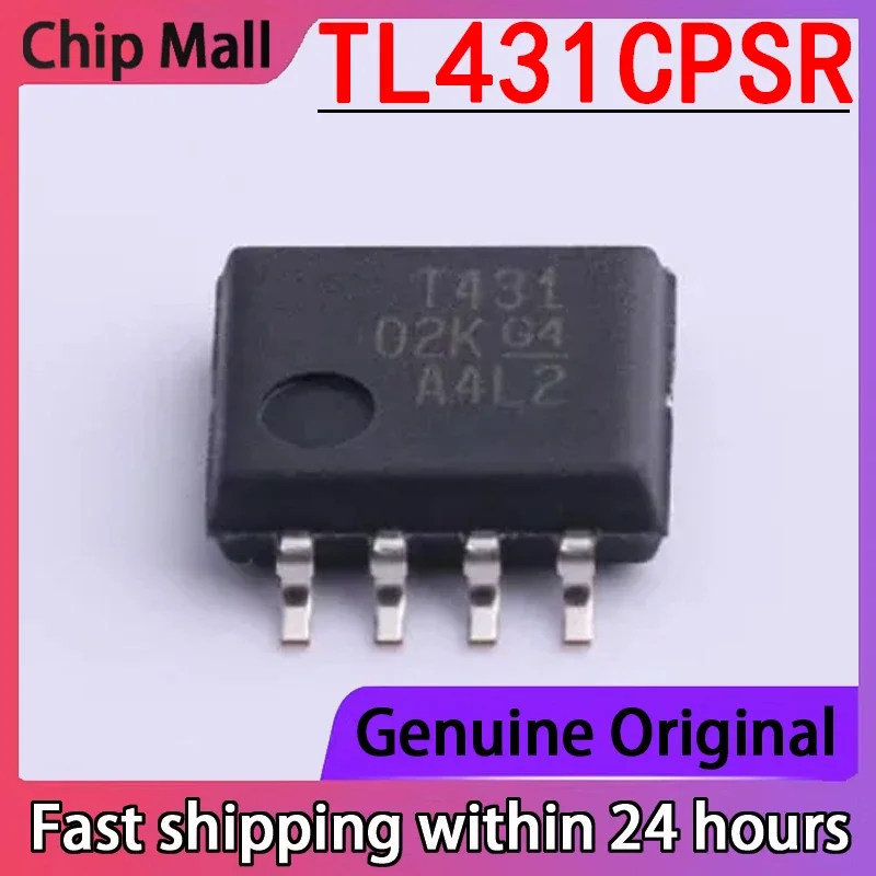 

10PCS Brand New Original TL431CPSR Silk Screen TL431 Packaging SOP8 Voltage Reference Chip IC Genuine