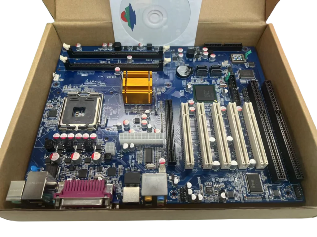 New 775-pin industrial motherboard with dual ISA 945 motherboard and dual gigabit Ethernet ports