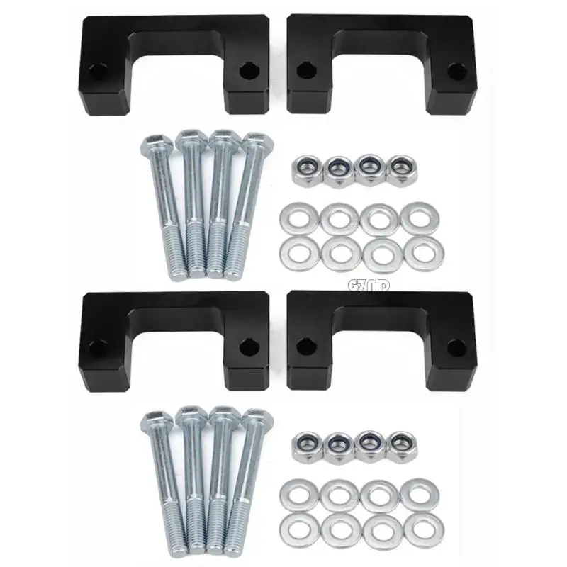

G7ND Uprades Front Suspension Leveling set Aluminum Lift Spacers 2/2.5inch Front Leveling set Vehicle Spare for Vehicles