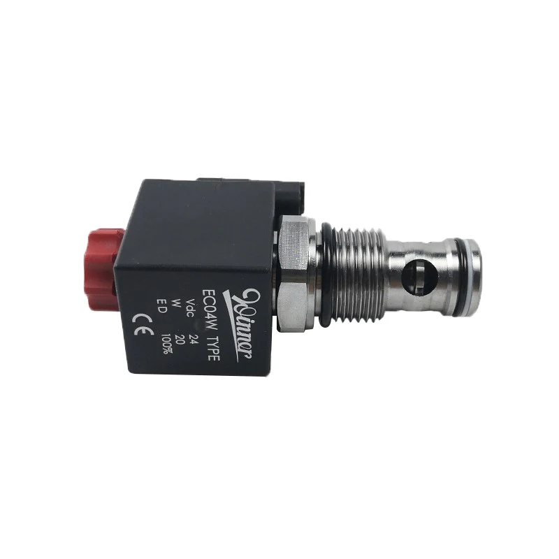 WINNER Threaded Cartridge Valve Coil EC04W EP12W2A01N05 Pump Truck Air-Cooled Motor Sany Air Conditioning Solenoid Valve