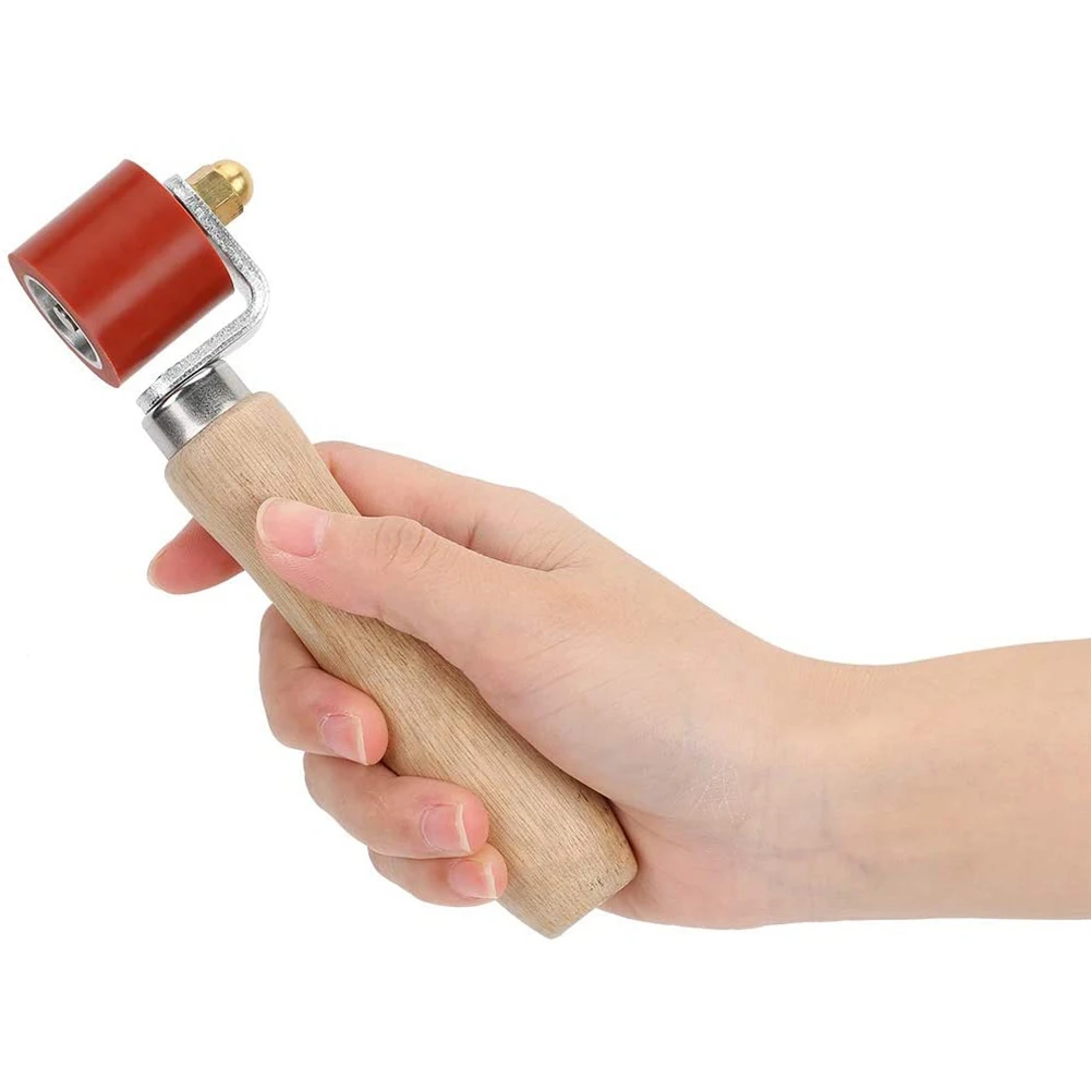 Nuovo rullo di pressione manuale, rullo di pressione in silicone da 28 mm per PVC/TPO/EPDM Strumenti per coperture Strumenti per pavimenti Strumento di saldatura