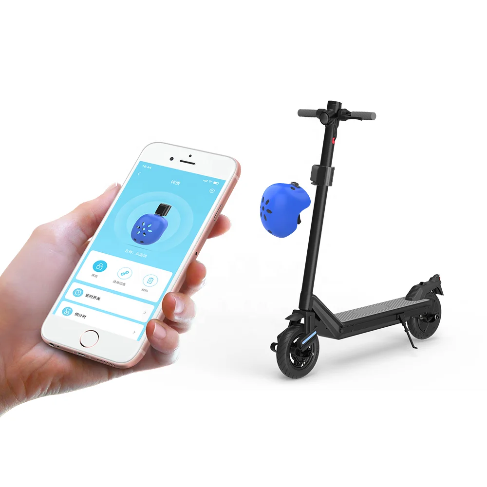 Acessórios de bicicleta mini bicicleta portátil anti-roubo bloqueio de capacete de bicicleta