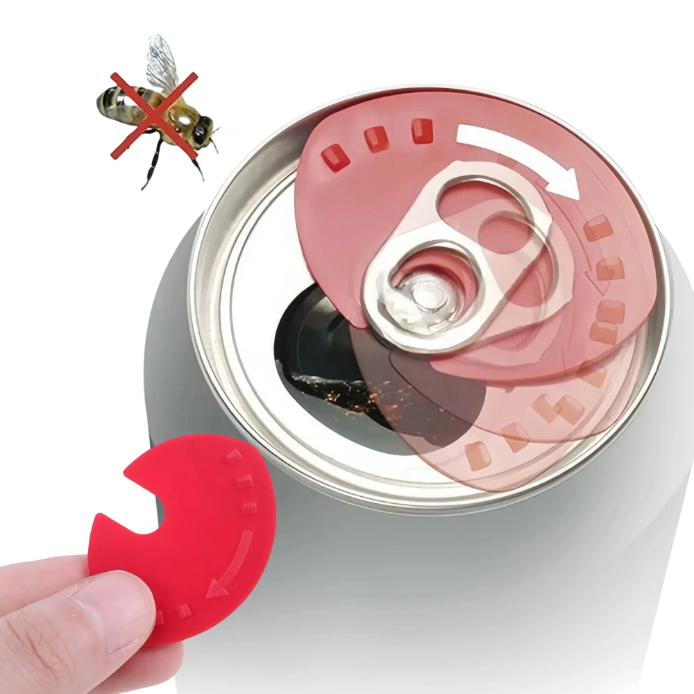 Tapas de latas de bebidas de 6 uds., latas de plástico para conservación, tapas antipolvo de calidad alimentaria, botellas de Cola selladas, tapas a prueba de fugas, tapas de sellado enlatadas