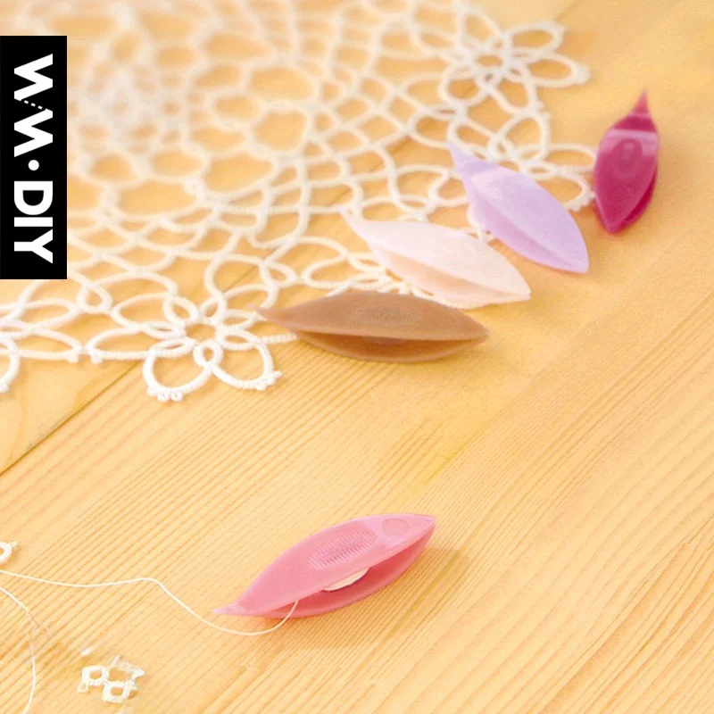 Lace Shuttle Weaving Tool Amber Coke Thread Locking Liquid Sewing DIY Home Fabric Tools And Materials Love Playing Beauty