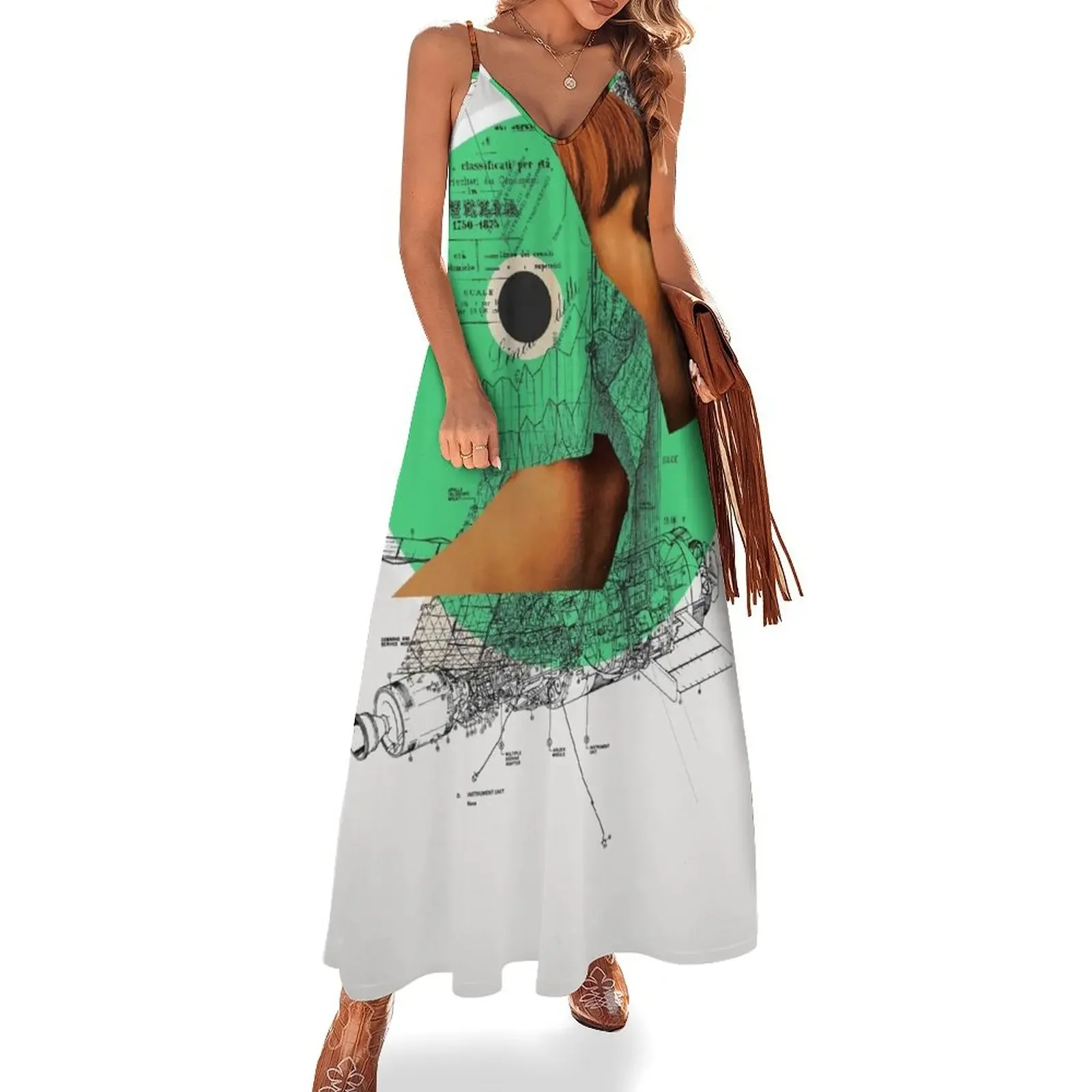 

Prayer Sleeveless Dress Summer skirt Dress vintage