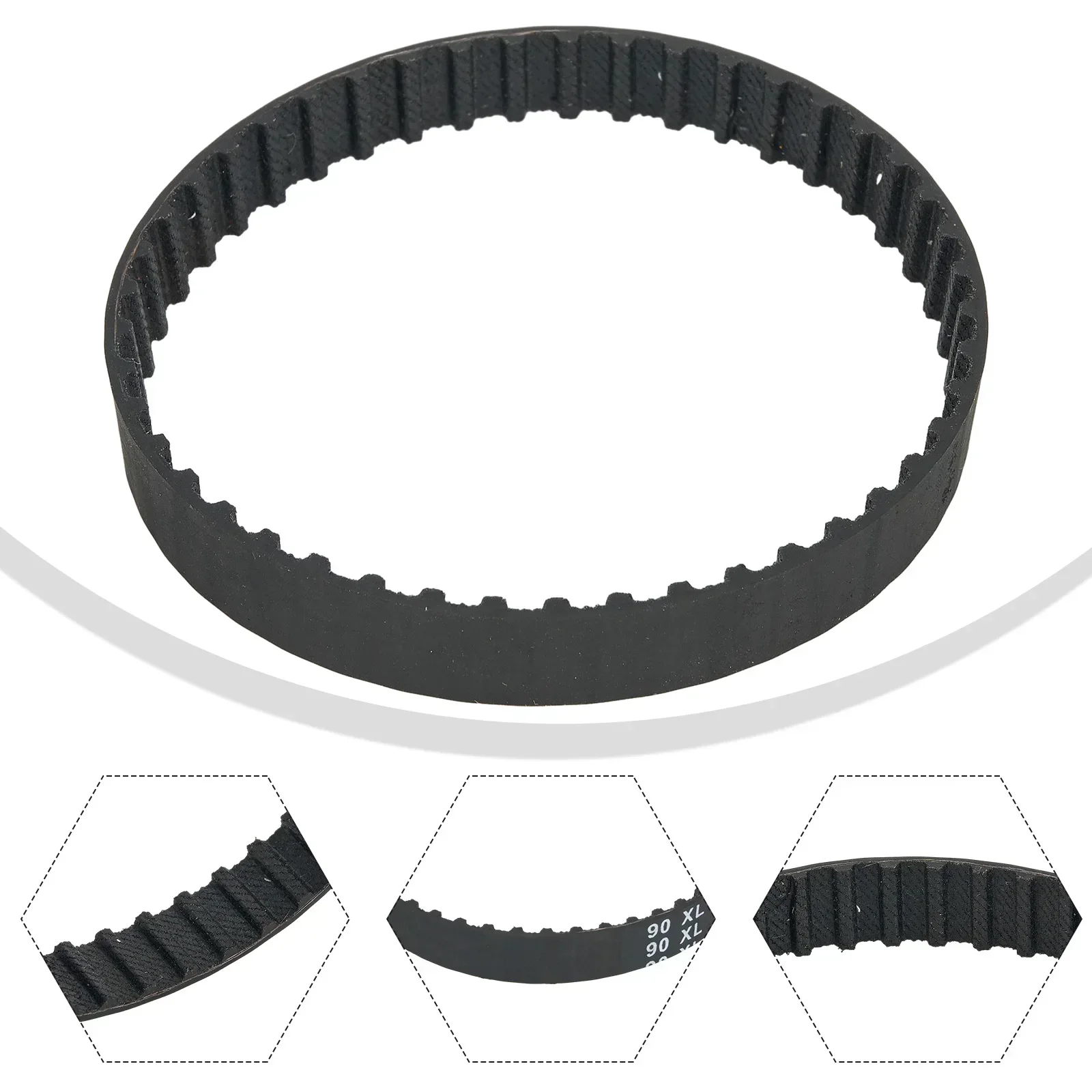 Planer Belts Belts 1pc For BLACK DECKER DN75 Replacement Rubber 90XL 914592 Black DN75 Power Tool Parts Practical