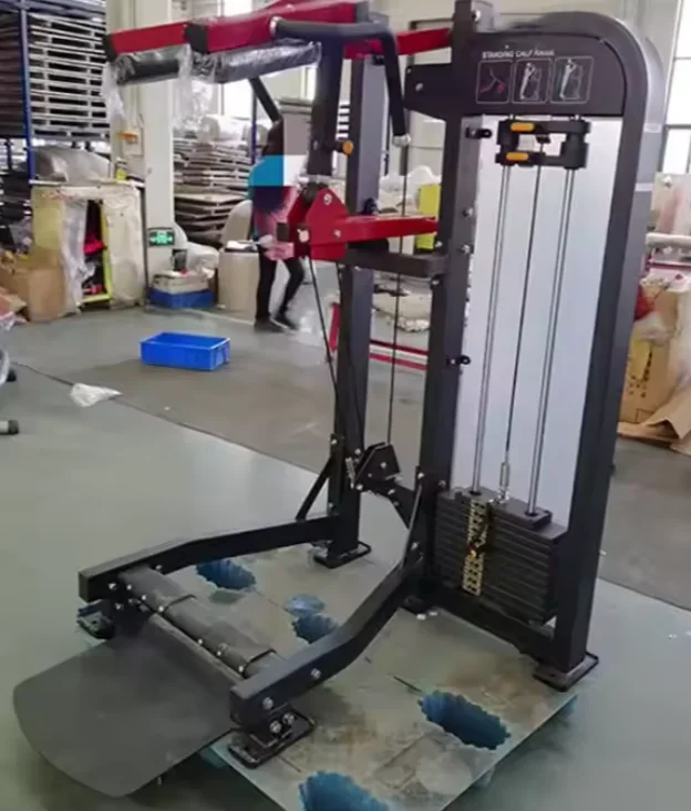 Gym Leg Trainer, Commercial Standing Calf Raise Exercise Equipment