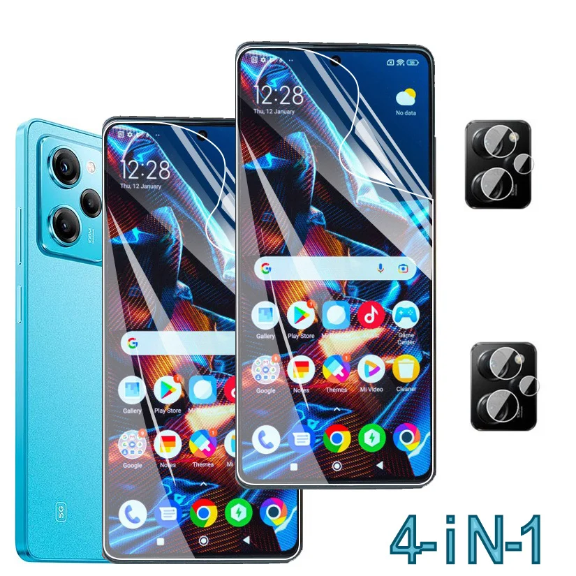 

PocoX5 Pro Hydrogel Film For Xiaomi Poco X5 Pro 5G Screen Protector Pocco Poco X 5 Pro Transparent Protective Movie PocoX5Pro Back Film Camera Lens Xaiomi Poco X5Pro Not Glass