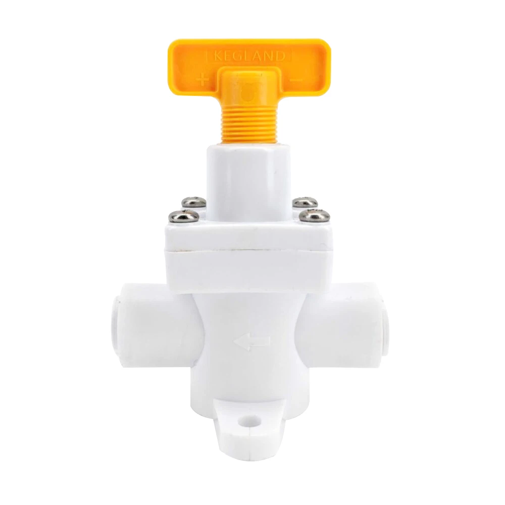 Regulator ciśnienia KegLand 8mm Duotight - (Bez manometru) Regulator liniowy do piwowarstwa domowego