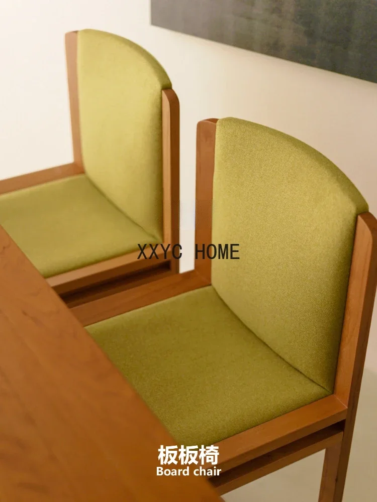 Modern Minimalist Dining Chair Dining Table Home Desk Backrest Chair Dining Room