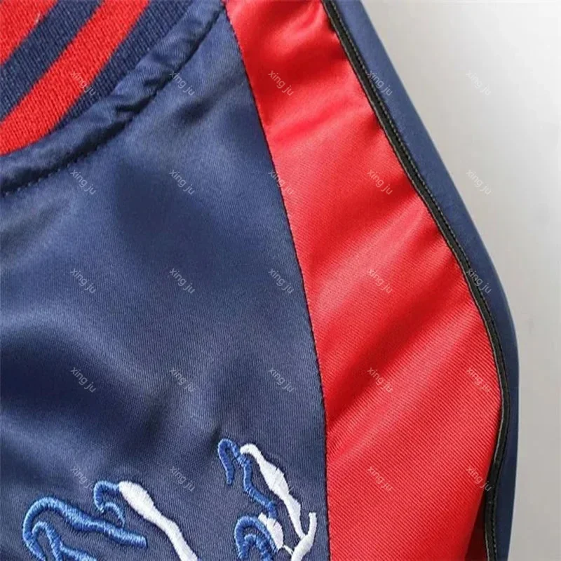 Korean Singer Cosplay Costumes Fashion Loose Long Sleeve Baseball Jackets Women Harajuku Style Hip Hop Embroidery Zipper Coats