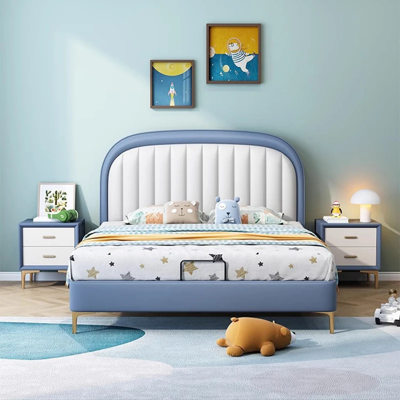 

Children Frame Massage Bed Modern Headboards Sofa Bedroom Bed Human Dog Simple Sleeping Letto Matrimoniale Trendy Furniture