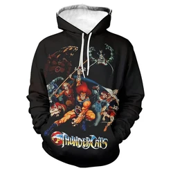 Anime Thundercats 3D Printed Hoodies Men Women Fashion Sweatshirts Oversized Hoodie Kids Pullovers Tracksuit Man Clothing