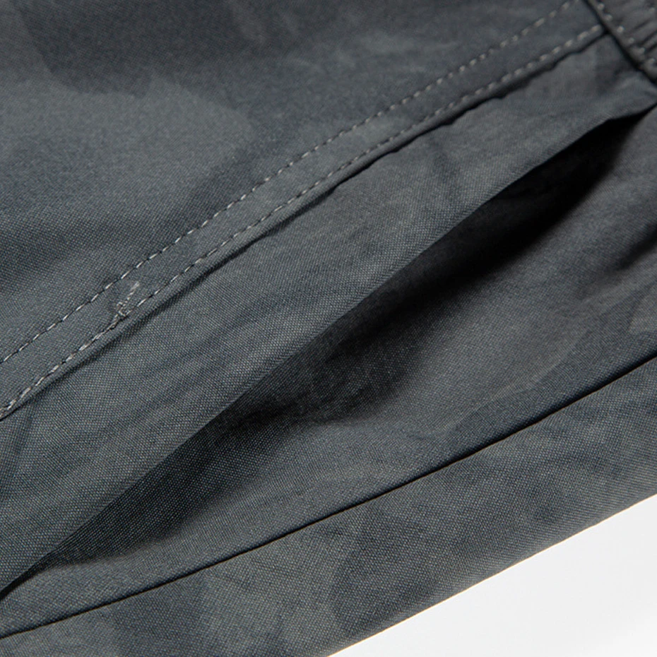 Camp Jogger Pants Men Windproof Waterproof Sweatpants Elastic Waist Fashion Casual Outdoor Joggers Male