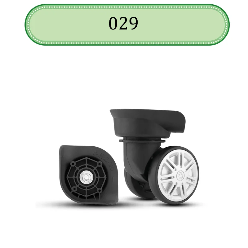 For SHENG YUAN -029 Silent Luggage Universal Wheel Accessories High-strength Double Wheels Wear-resistant Non-slip