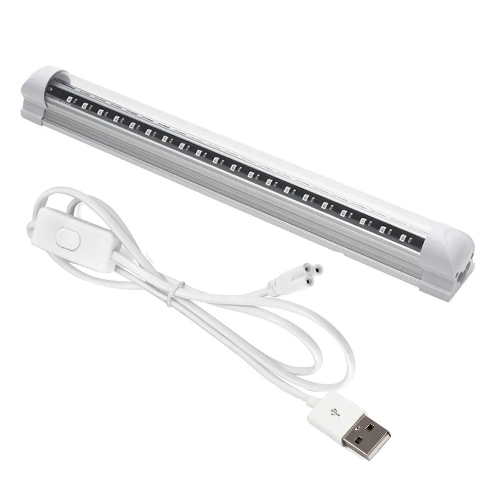 Красивая 5 В USB УФ-лампа для отверждения геля 365 нм 395 нм 405 нм Флуоресцентная лампа обнаружения Бестеневой клей Зеленое масло Смола Лампа для отверждения чернил