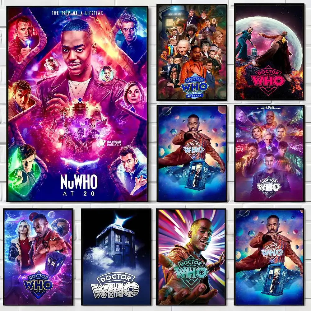 Фильм D-Doctor W-Who хорошее качество принты и постеры водостойкая бумажная наклейка кофейня бар плакаты настенные наклейки