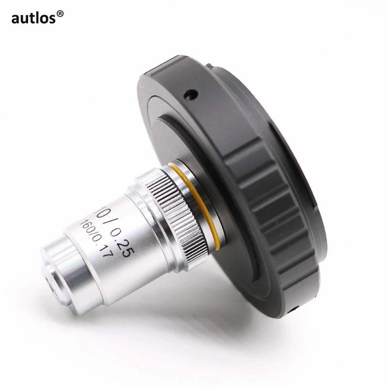 Adapter M42x0.75 do RMS Pierścień obiektywu mikroskopowego RMS Gwint do M42 Canon Nikon Adapter do lustrzanek Canon Nikon