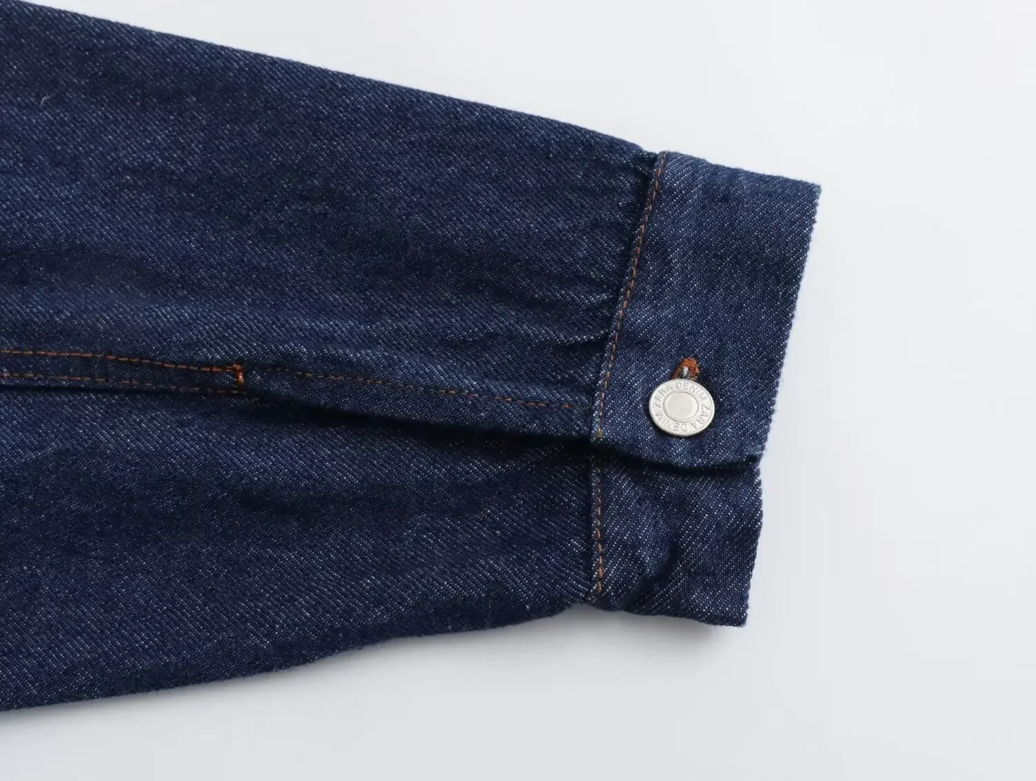 Pull en denim à coutures décontractées pour femmes, chemisier à manches longues rétro, pantalon à taille élastique, imbibé, mode, nouveau, 2024, 2 pièces