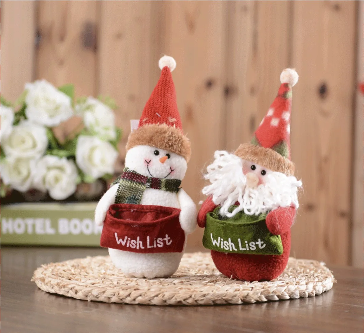 Christmas Snowman Santa Claus Doll Christmas Atmosphere Layout Creative Holiday Gift Decoration