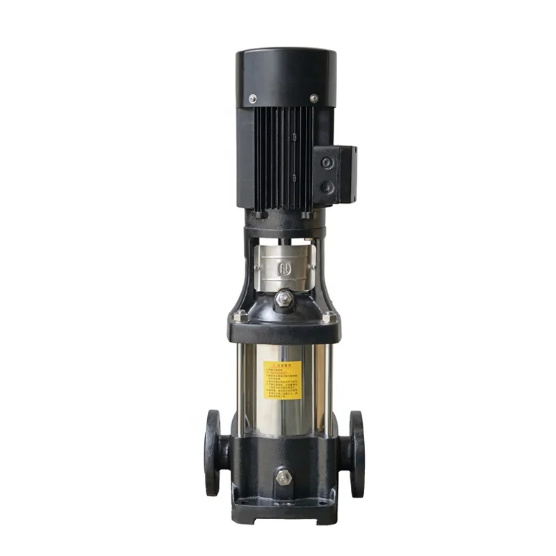 Electric high pressure stainless steel water pump multistage vertical pump