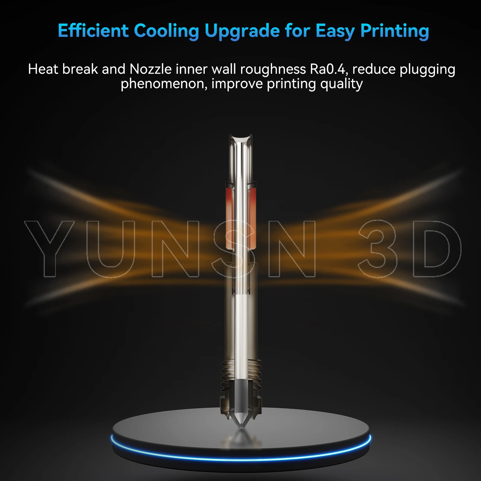 Verbesserter Hochgeschwindigkeits-Druckkopf TZ V6 3.0 Hotend-Kit für Ender 3/3 PRO/VORON 2.4 Hi-End Extruder J-Head für Prusa Ender 3 V2/CR10 – Detail 2