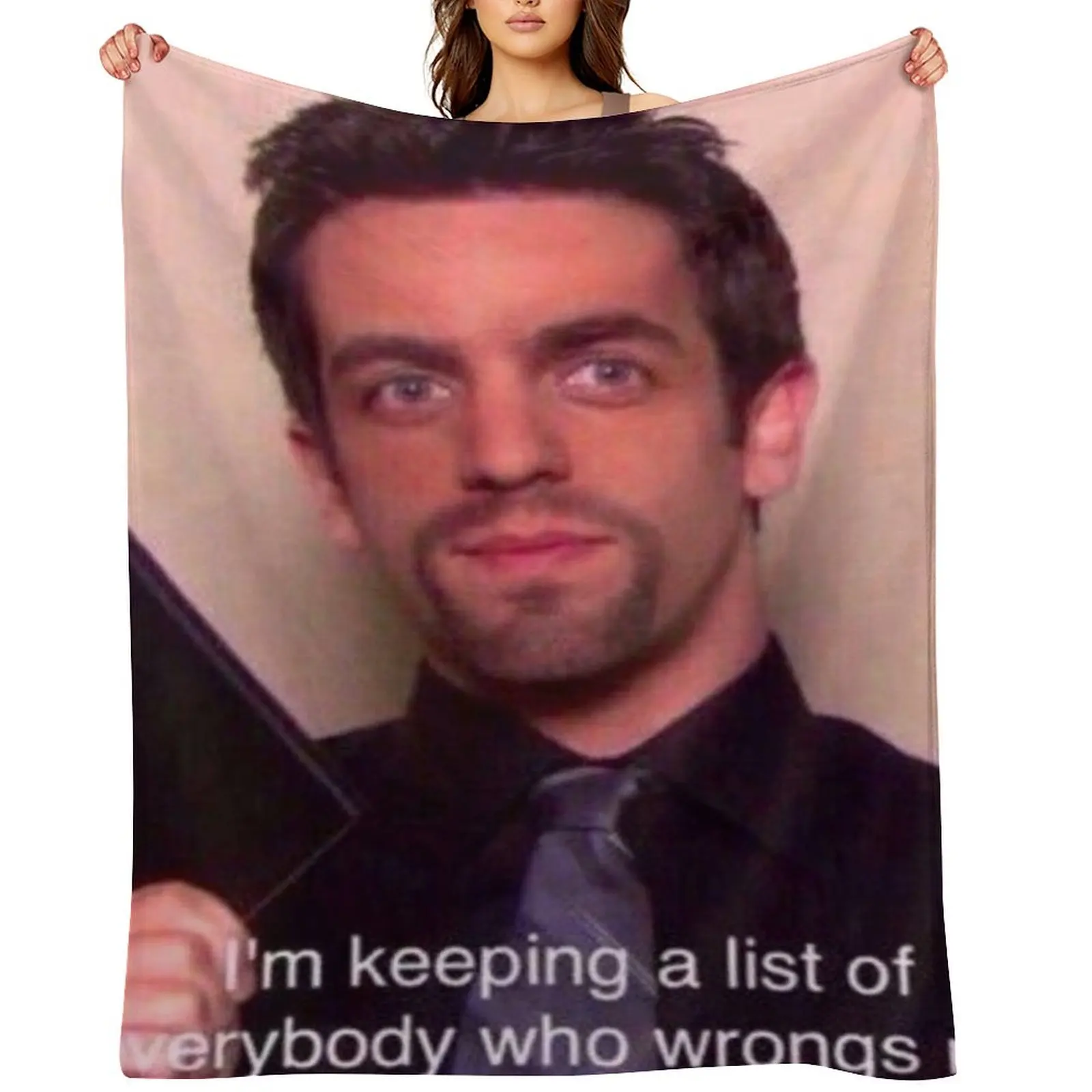 

The office Ryan the temp Ryan started the fire Ryan Howard Throw Blanket Designers Blankets For Sofas Fashion Sofas Blankets