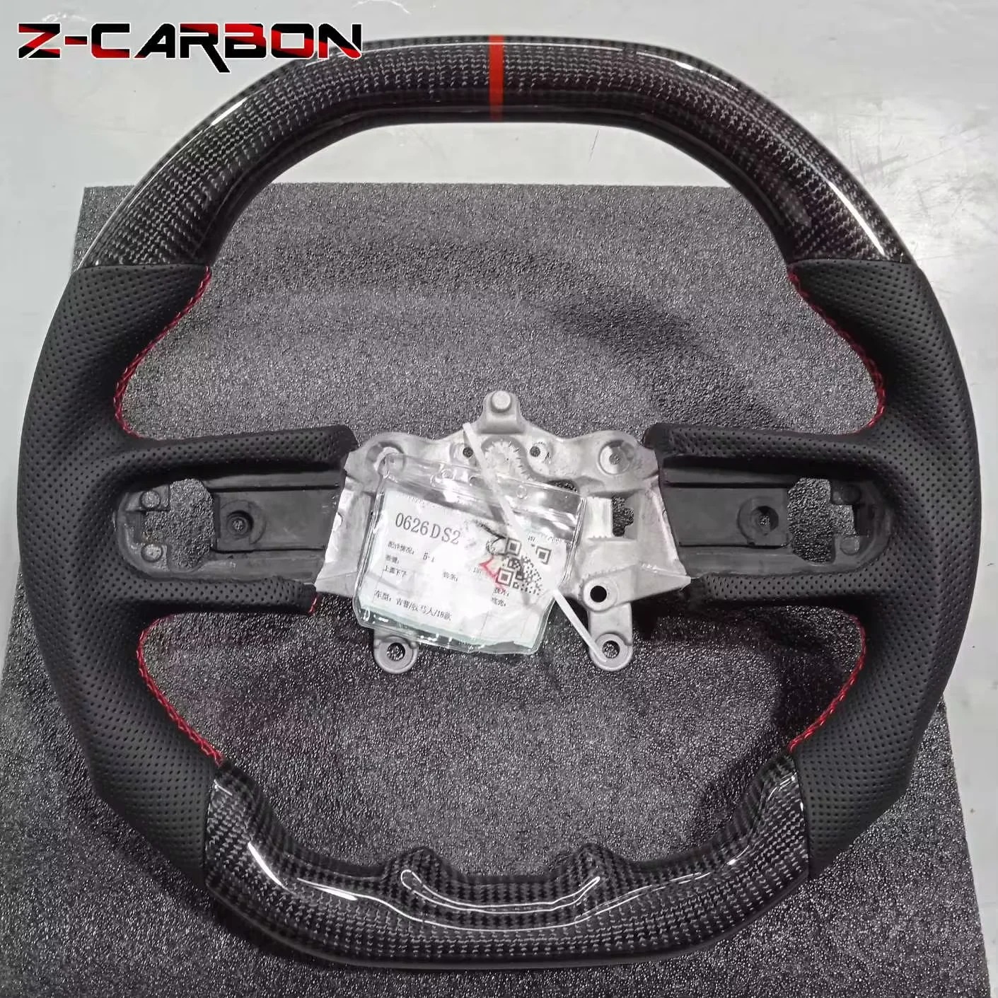 Carbon Fiber Steering Wheel For Jeep warangler JL 2018-2023 D-racing Customized Steering Wheel Flat Top & Flat Bottom