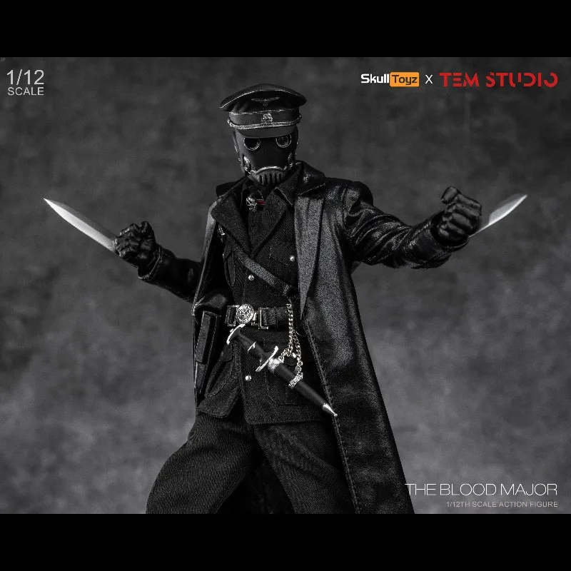 شخصية Tem Studio X Skull Toyz 1/12 Scarlet Night Officer مقاس 6 بوصات